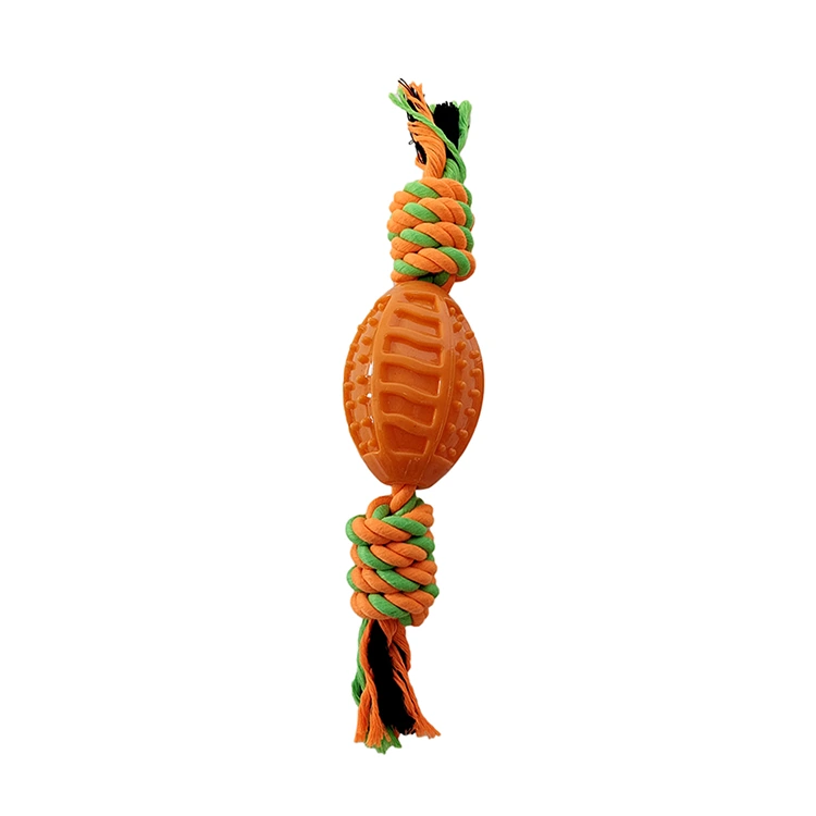 Orange Rugby Football Wattestäte Spielzeug