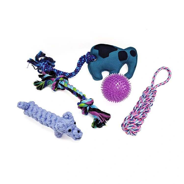 Set von 5 Hundespielzeug