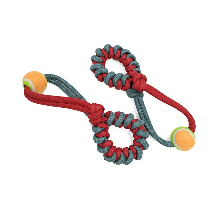 Tennis -Ball -Baumwollseilspielzeug