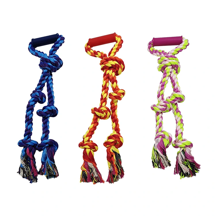 Twisted Seil 5 Knot Tug Hundespielzeug